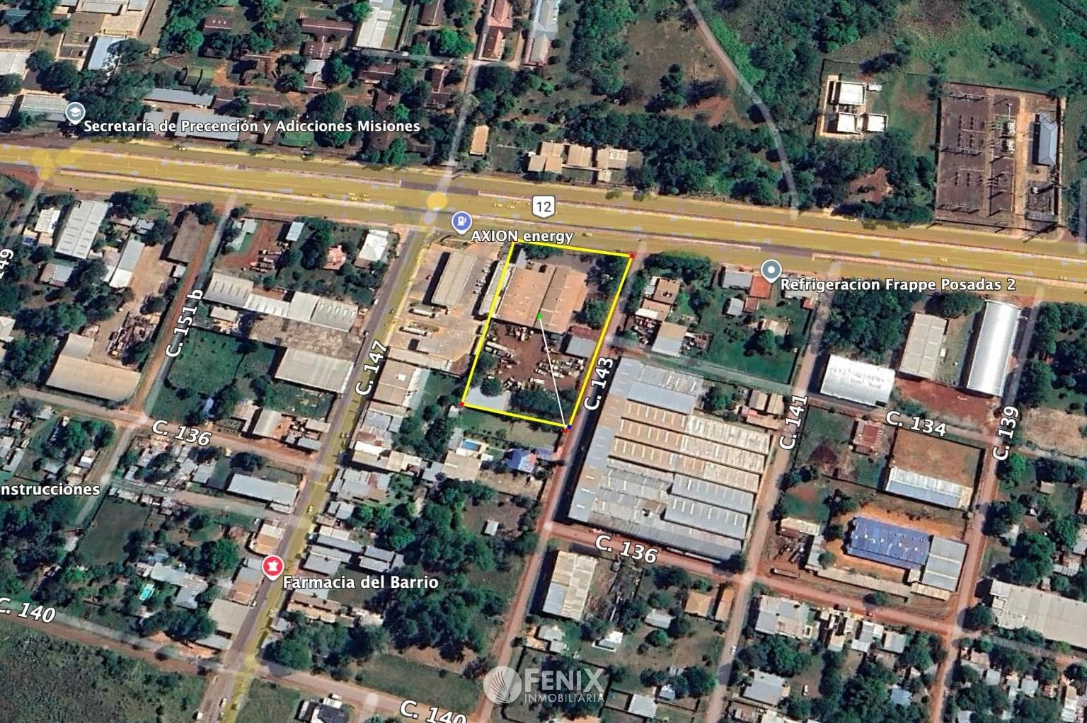 TF837 - TERRENO EN ESQUINA CON DEPÓSITO - 6.586m2 - ITAEMBÉ MINÍ