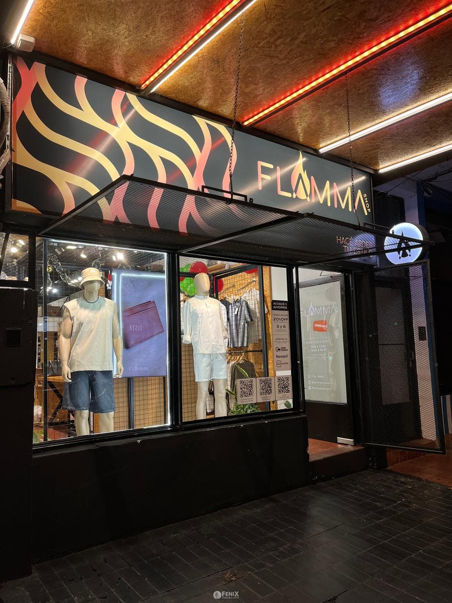 LCF V150 - FONDO DE COMERCIO - FLAMMA SHOP (POSADAS)