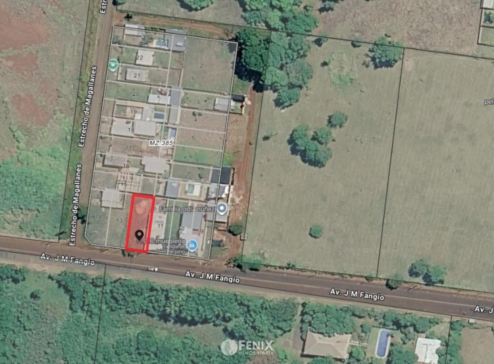 TF897 - TERRENO - AV. FANGIO Y CALLE ESTRECHO DE MAGALLANES